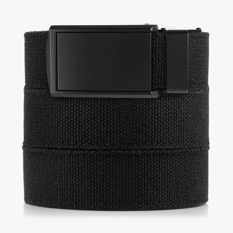 Black Canvas Belt (Custom)