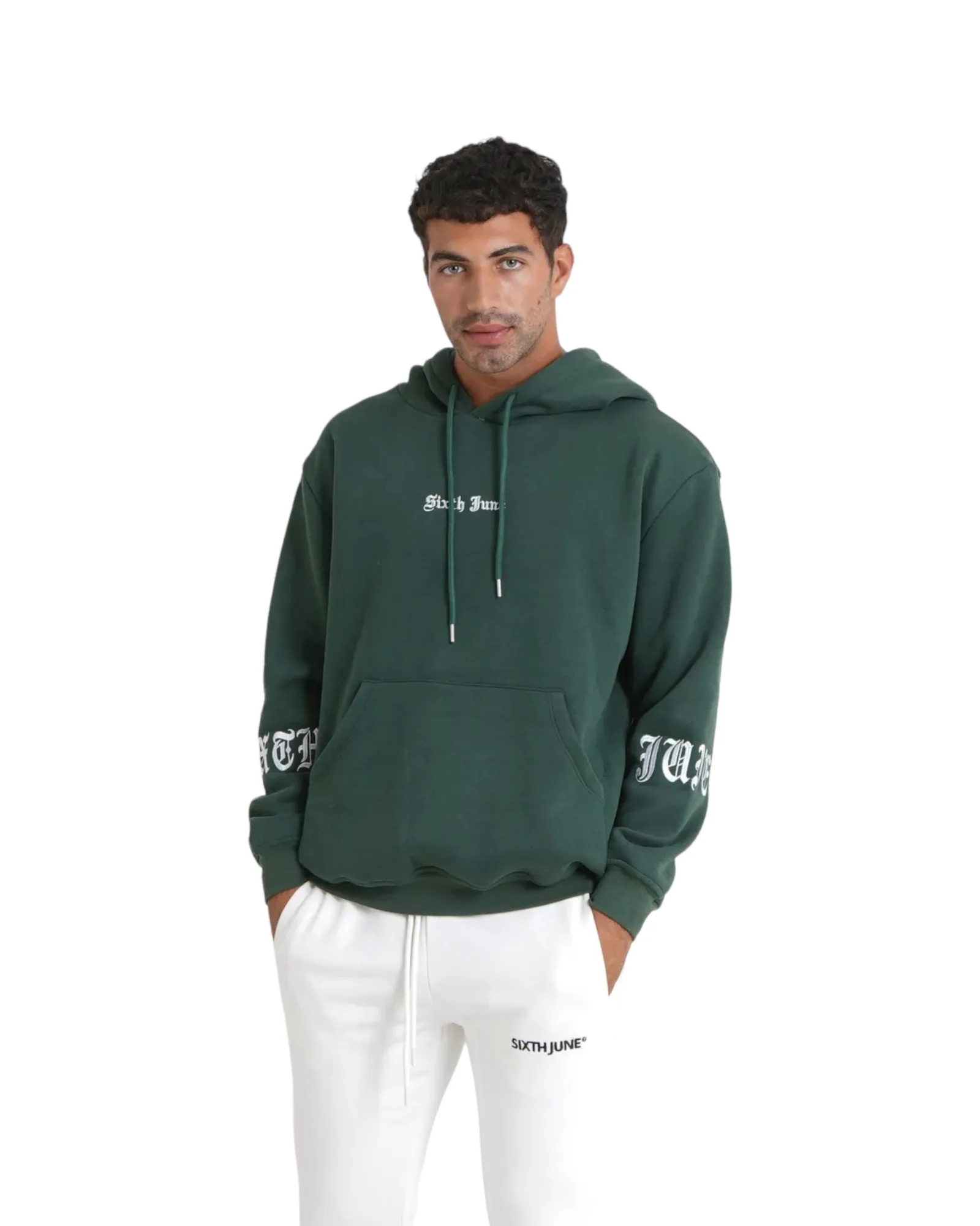 Crew Hoodie Green
