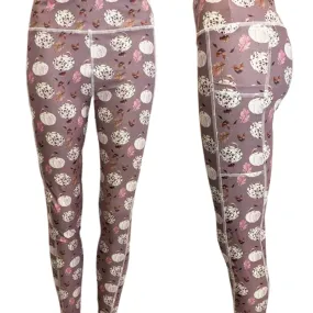 Designer Pumpkin Leggings