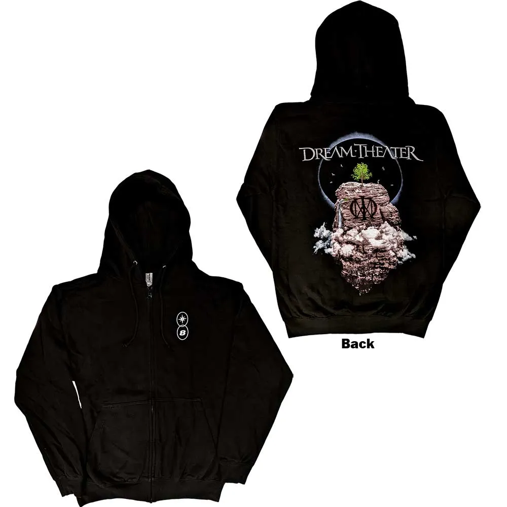 Dream Theater Unisex Zipped Hoodie: Top Of The World Tour 2022
