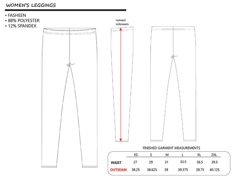 Leggings with Floral Pattern
