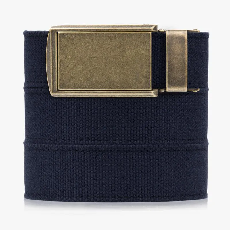 Navy Canvas Belt (Custom)