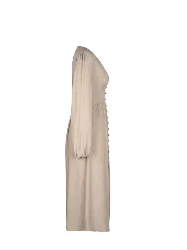 New white elegant satin dress