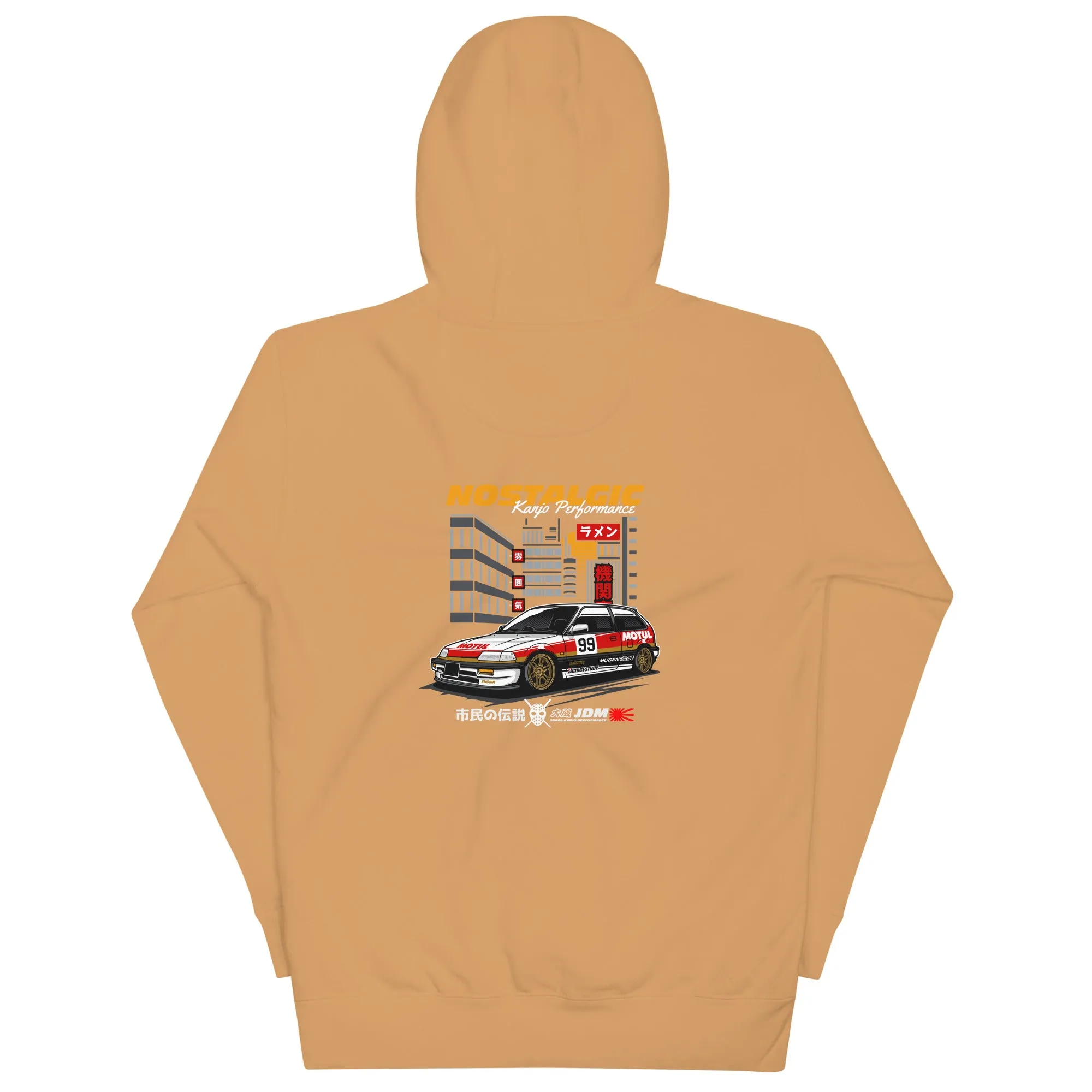 Nostalgic Kanjo Osaka Premium Car Culture Hoodie