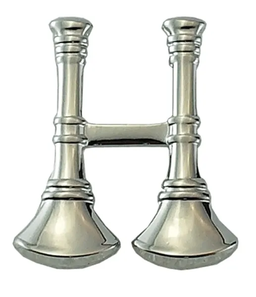 Pair of Parallel Captain Bugles