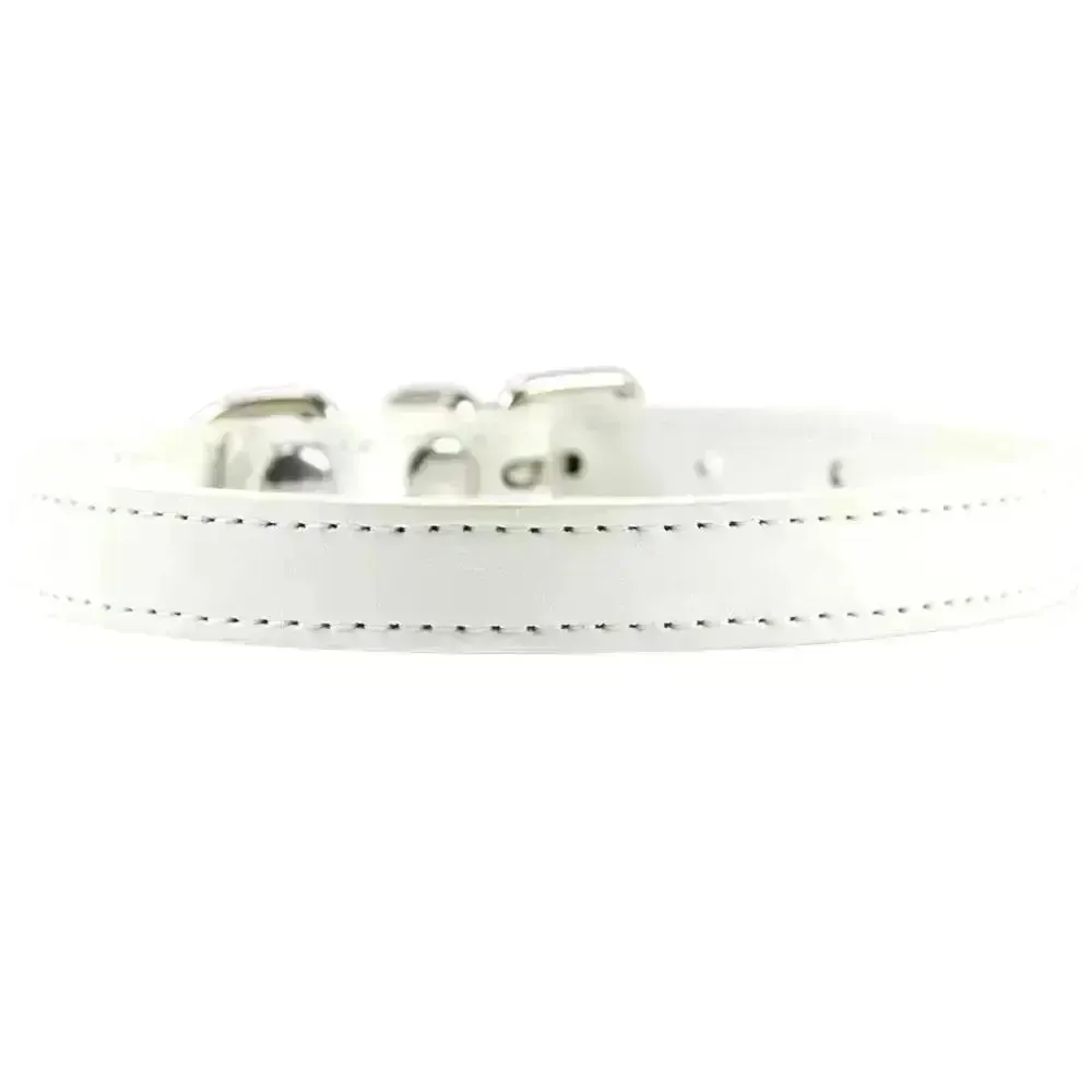 Personalized Leather Cat Collar