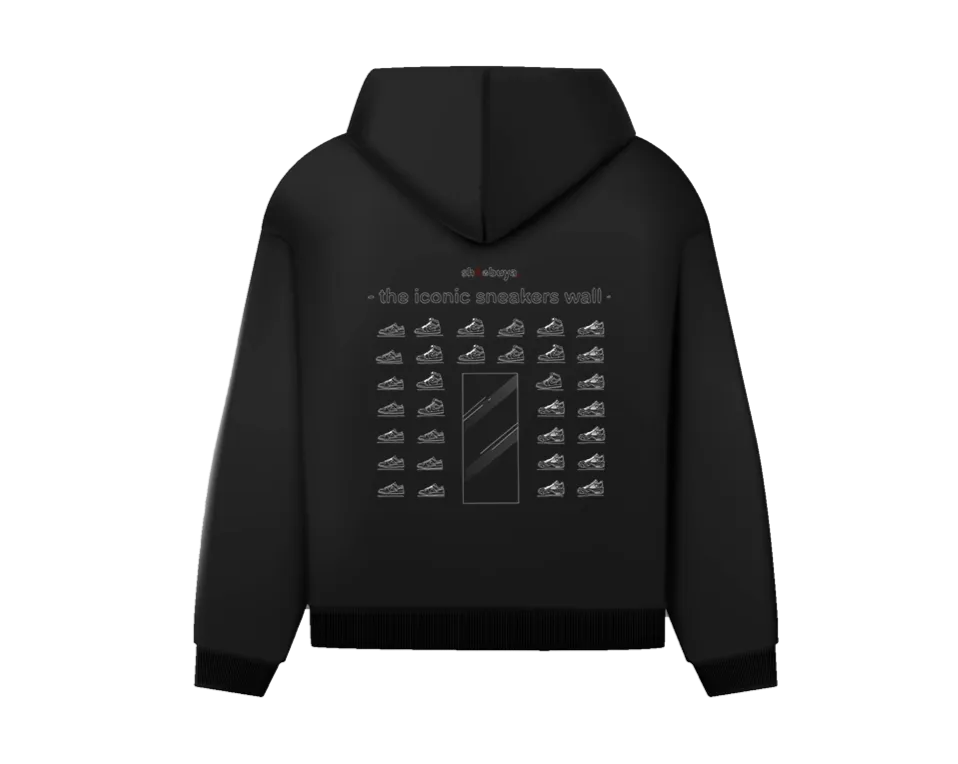 SNEAKERS WALL HOODIE - Shoebuya